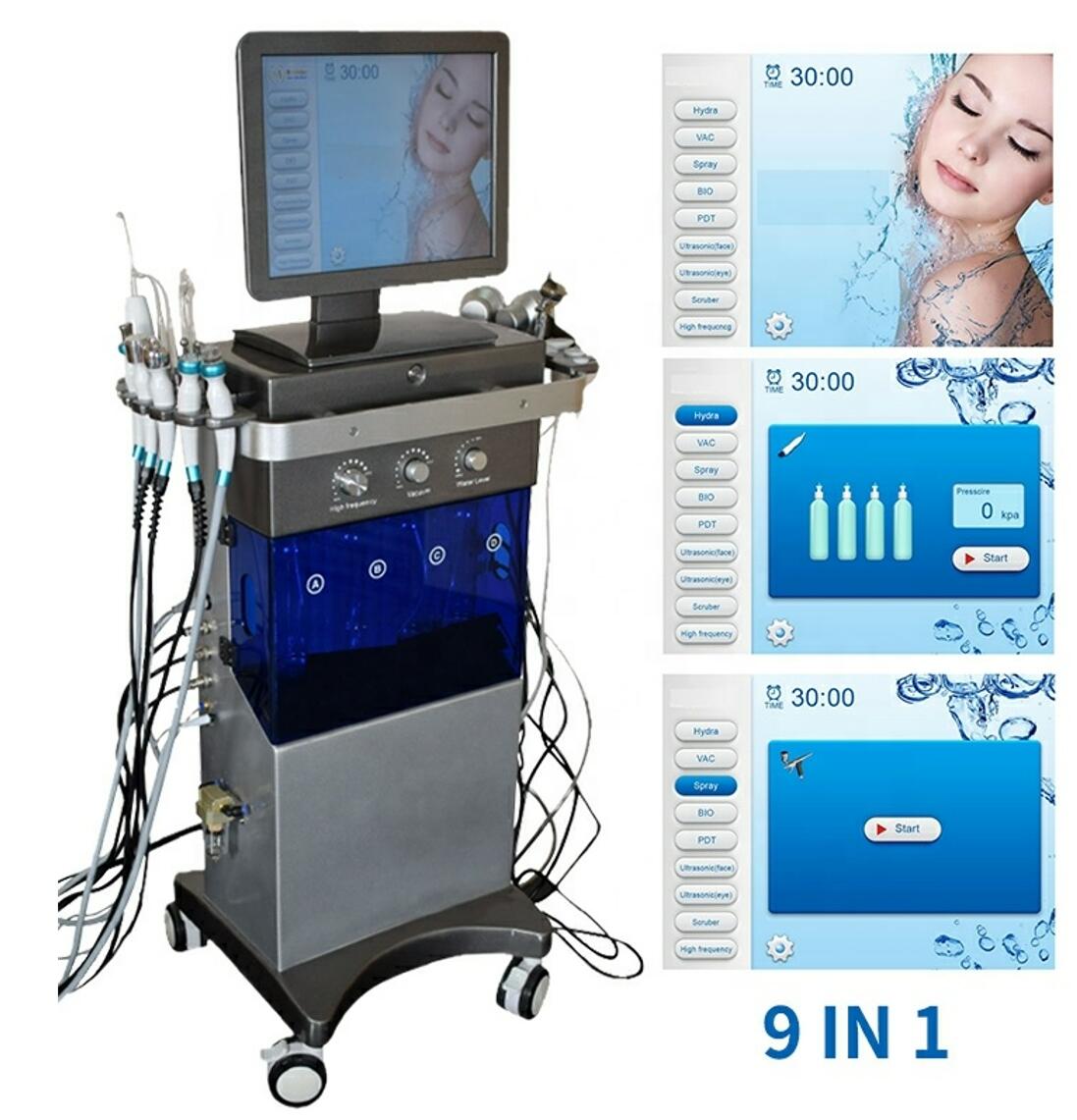 Multi-Functional 10 in 1 FDA approved hydro jet water dermabrasion machine hydra aqua peel beauty equipment 2 years warranty Bipolar RF
Multi-Functional 10 in 1 FDA approved hydro jet water dermabrasion machine hydra aqua peel beauty equipment 2 years warranty Bipolar RF