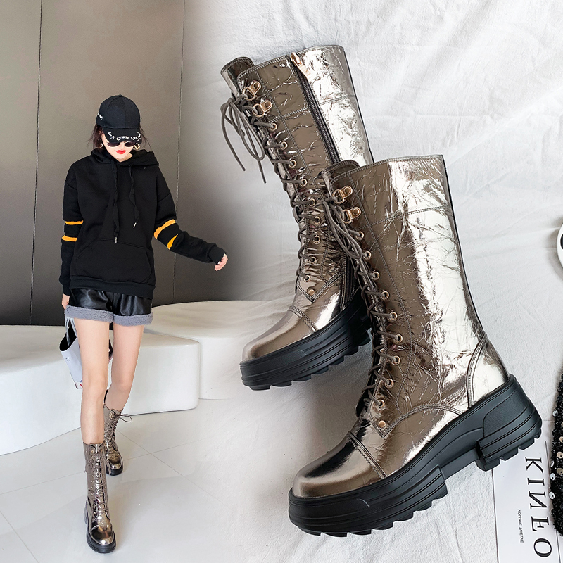 2021 Hot 22-24.5cm Women's Rain Bright Winter Shoes and Flat Calf Boots Wild Velvet Fashion STSP, Gun color
2021 Hot 22-24.5cm Women's Rain Bright Winter Shoes and Flat Calf Boots Wild Velvet Fashion STSP, Gun color
