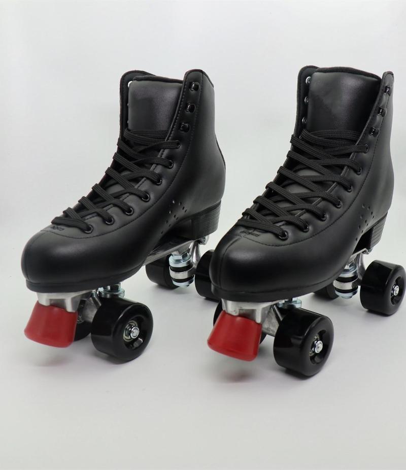 Professional double row skates aluminum alloy base roller skates rubber brake men and women roller black four-wheel
Professional double row skates aluminum alloy base roller skates rubber brake men and women roller black four-wheel