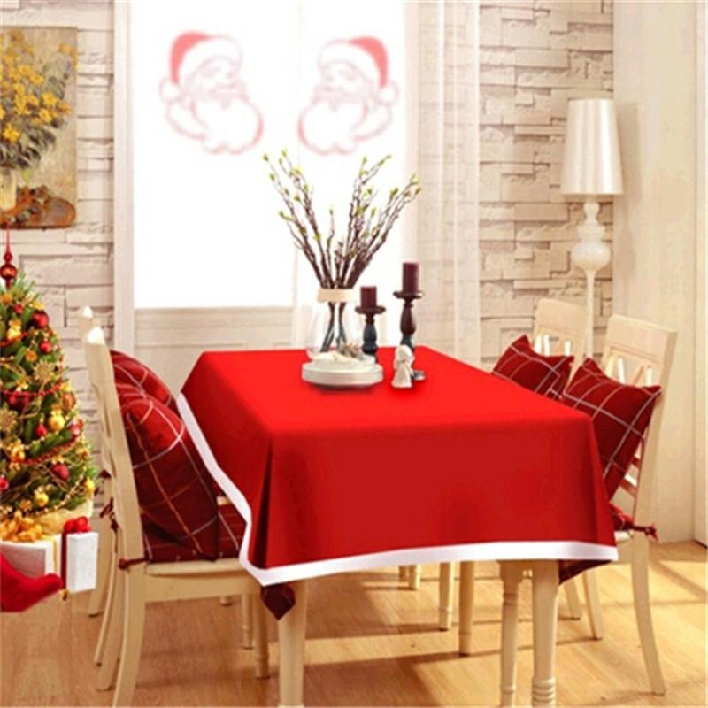 New Year Home Kitchen Dining Table Decorations Christmas Tablecloth Rectangular Party Table Covers Christmas Ornaments, Red
New Year Home Kitchen Dining Table Decorations Christmas Tablecloth Rectangular Party Table Covers Christmas Ornaments, Red