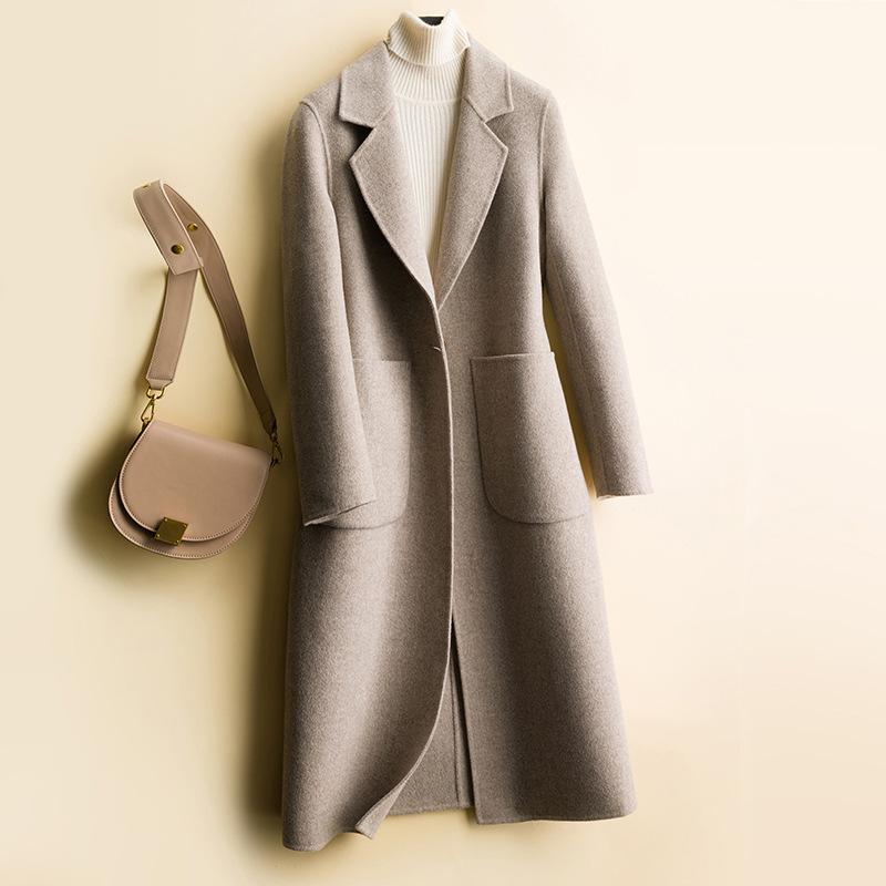 cashmere coat double fluffy coat long qiu dong han edition cultivate morality high-end woolen cloth tooling suit collar, Black
cashmere coat double fluffy coat long qiu dong han edition cultivate morality high-end woolen cloth tooling suit collar, Black
