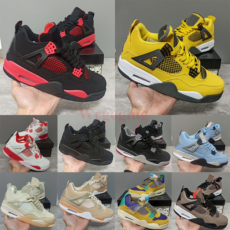 Man Basketball Shoes Athletic Jumpman 4 4s Red Thunder Lightning University Blue Black Cat Noir Infrared Master Sail Men Woman Retroes Designers Sneakers Trainers, 27
Man Basketball Shoes Athletic Jumpman 4 4s Red Thunder Lightning University Blue Black Cat Noir Infrared Master Sail Men Woman Retroes Designers Sneakers Trainers, 27