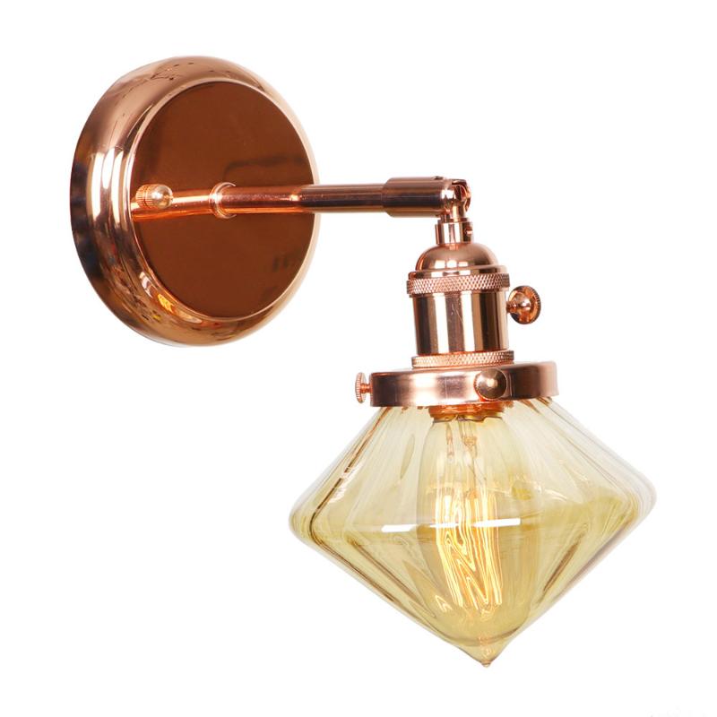 IWHD Nordic Style Diamond Glass Wall Lights Switch Bedroom Bathroom Mirror Stair Light Rose Gold Vintage Wall Lamp LED Wandlamp
IWHD Nordic Style Diamond Glass Wall Lights Switch Bedroom Bathroom Mirror Stair Light Rose Gold Vintage Wall Lamp LED Wandlamp