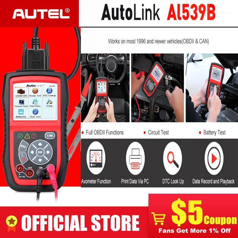 Autel Autolink AL539B OBD2 scanner automotive Electrical Test Tool For odb2 diagnostic tool EOBD OBD 2 car Code Reader PK al5391
Autel Autolink AL539B OBD2 scanner automotive Electrical Test Tool For odb2 diagnostic tool EOBD OBD 2 car Code Reader PK al5391