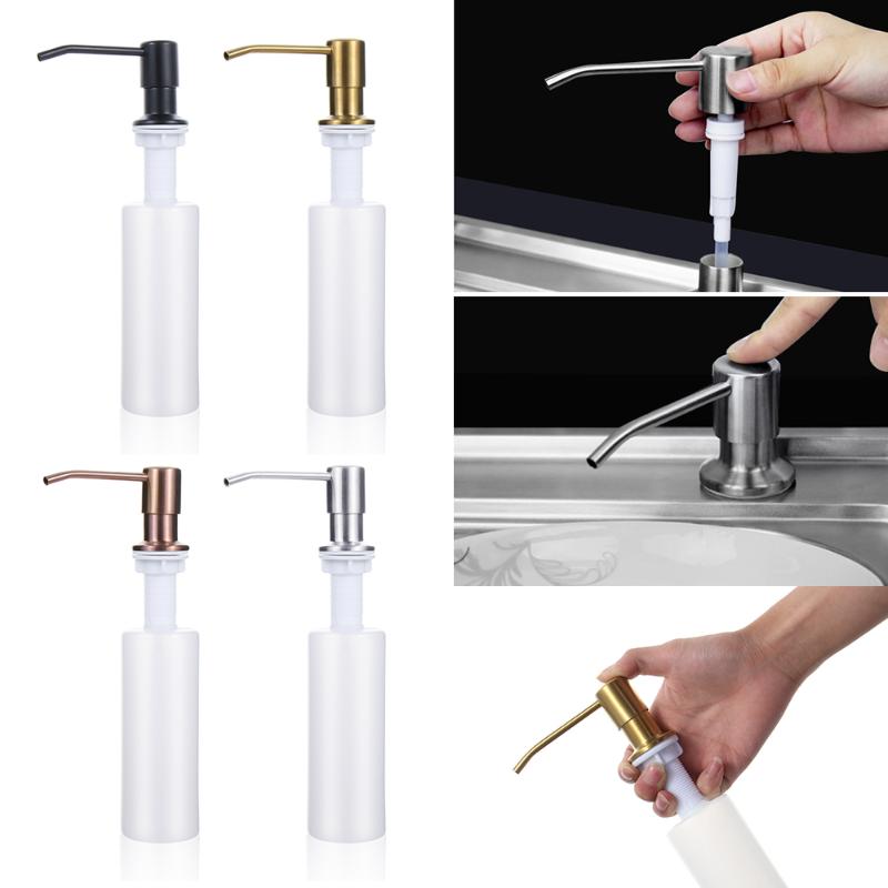 1PC Stainless Steel White Plastic Sink Soap Detergent Dispenser Countertop Lotion Liquid Hand Wash Storage Bottle Bathroom Tools
1PC Stainless Steel White Plastic Sink Soap Detergent Dispenser Countertop Lotion Liquid Hand Wash Storage Bottle Bathroom Tools