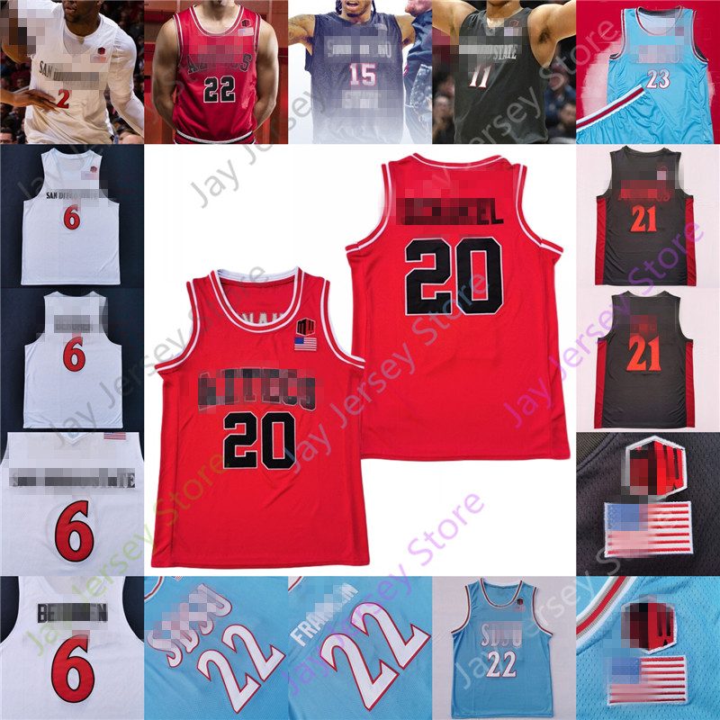 San Diego State Aztecs Football Jersey NCAA College Leonard Che Evans Keith Dinwiddie Jr. Terrell Gomez Lamont Butler Keshad Johnson, Black
San Diego State Aztecs Football Jersey NCAA College Leonard Che Evans Keith Dinwiddie Jr. Terrell Gomez Lamont Butler Keshad Johnson, Black