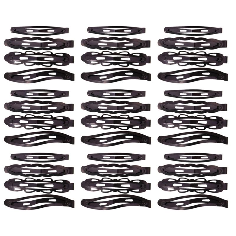 48PCS/4Sets Women Hairpins Simple Bang Hair Clips Side Barrette Steel Snap Clip for Kids Girls (119/120/121/122
48PCS/4Sets Women Hairpins Simple Bang Hair Clips Side Barrette Steel Snap Clip for Kids Girls (119/120/121/122