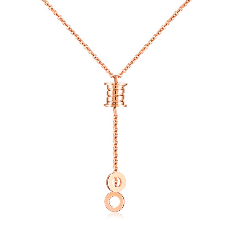 Chokers FIREBROS Rose Gold Stainless Steel Tassel Necklace Choker Collar Women 2021 Fashion Jewelry Accessories Gifts Drop
Chokers FIREBROS Rose Gold Stainless Steel Tassel Necklace Choker Collar Women 2021 Fashion Jewelry Accessories Gifts Drop