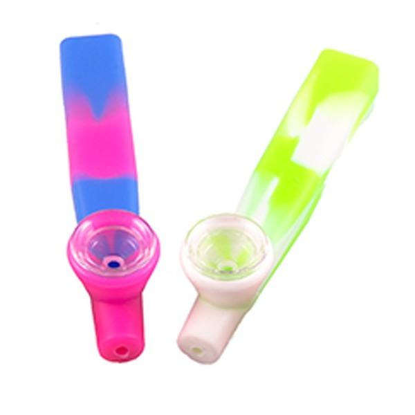 Pipes Silicone Pipe Pipe Portablemulticolor 30G Explosive Food Grade Silicone Pipe with Health Glass Bowl Environmentally Friendly
Pipes Silicone Pipe Pipe Portablemulticolor 30G Explosive Food Grade Silicone Pipe with Health Glass Bowl Environmentally Friendly