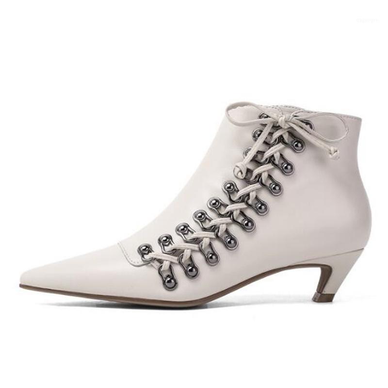 Sexy Pointed Toe Medium Heels 4 cm Shoes Side Lace Up Stiletto Heel Casual Autumn Spring Booties Leather Elegant Fashion Women1, Beige
Sexy Pointed Toe Medium Heels 4 cm Shoes Side Lace Up Stiletto Heel Casual Autumn Spring Booties Leather Elegant Fashion Women1, Beige