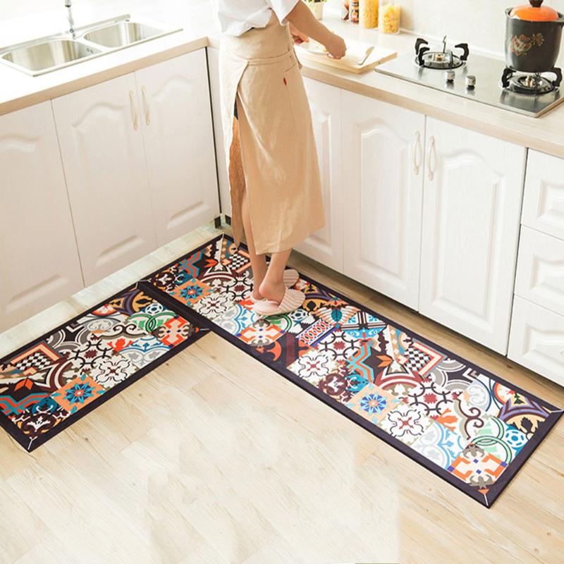 Kitchen printing anti-slip carpet set anti-dirty long carpet corridor door mats bedside floor mats anti-slip absorbent bathroom
Kitchen printing anti-slip carpet set anti-dirty long carpet corridor door mats bedside floor mats anti-slip absorbent bathroom