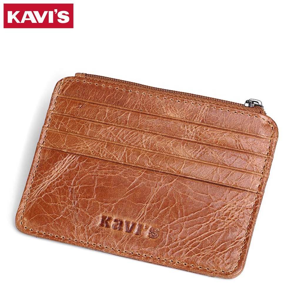 HBP KAVIS Brand Genuine Leather Card Holder Capacity Zipper Female Fashion Men Women ID Card Wallets With Coin Purse Slim and Mini, Coffee
HBP KAVIS Brand Genuine Leather Card Holder Capacity Zipper Female Fashion Men Women ID Card Wallets With Coin Purse Slim and Mini, Coffee
