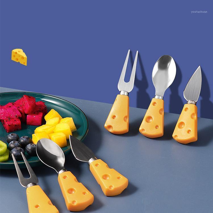 5PCS Dinnerware Portable Stainless Steel Spoon Fork Steak Knife Set Cutlery Children Cartoon Cheese Tableware Dessert Fruit1
5PCS Dinnerware Portable Stainless Steel Spoon Fork Steak Knife Set Cutlery Children Cartoon Cheese Tableware Dessert Fruit1