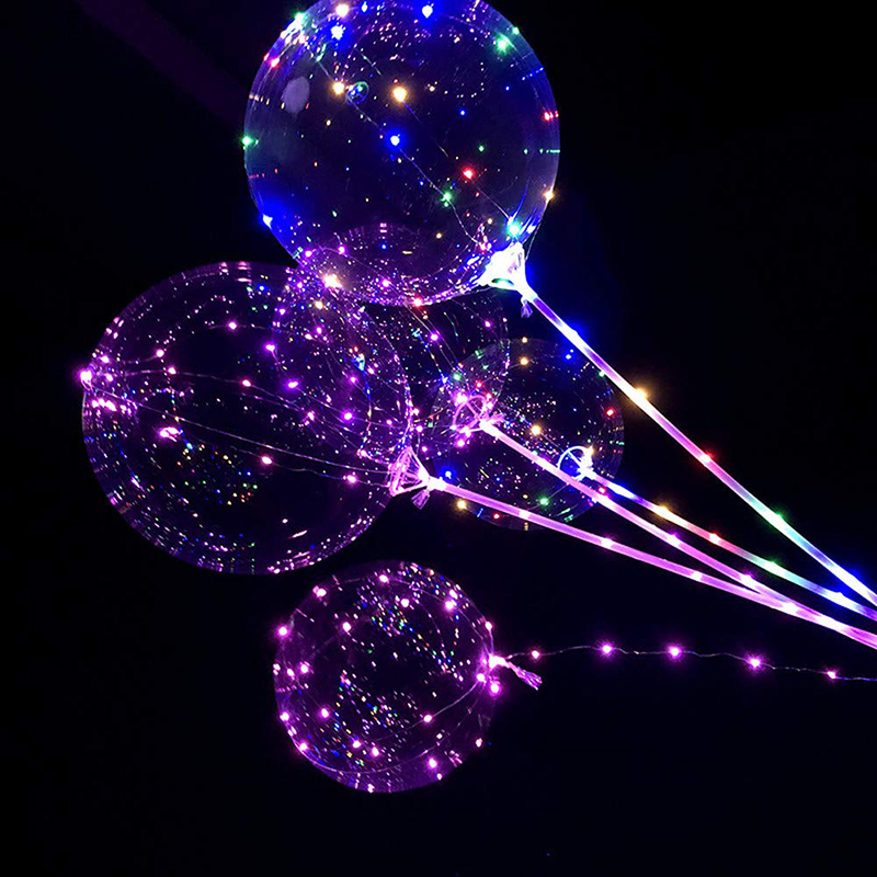 Luminous LED Balloon Transparent Color Bobo Ball Flashing Lighting Balloons With 70cm Pole Birthday Party Wedding Decoration Valentines Day
Luminous LED Balloon Transparent Color Bobo Ball Flashing Lighting Balloons With 70cm Pole Birthday Party Wedding Decoration Valentines Day