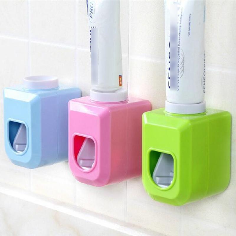 Automatic Toothbrush Holder Toothpaste Dispenser Bathroom Toothpaste Squeezers Wall Mount Type Bathroom Accessories Set1
Automatic Toothbrush Holder Toothpaste Dispenser Bathroom Toothpaste Squeezers Wall Mount Type Bathroom Accessories Set1