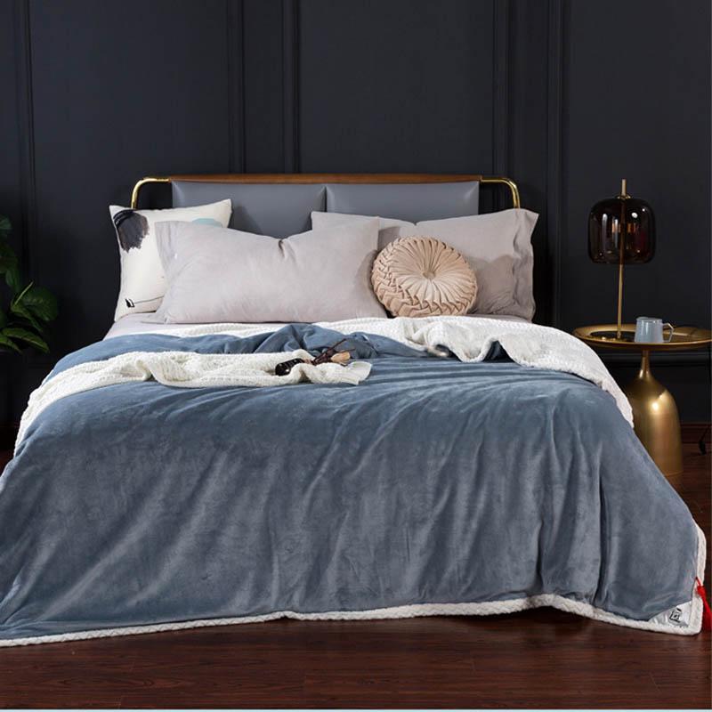 Double Coral Fleece Blanket for Bed Winter Flannel Bedspread Double Queen King Grey Pink Bed Cover Bedding Sofa Throw Blankets
Double Coral Fleece Blanket for Bed Winter Flannel Bedspread Double Queen King Grey Pink Bed Cover Bedding Sofa Throw Blankets