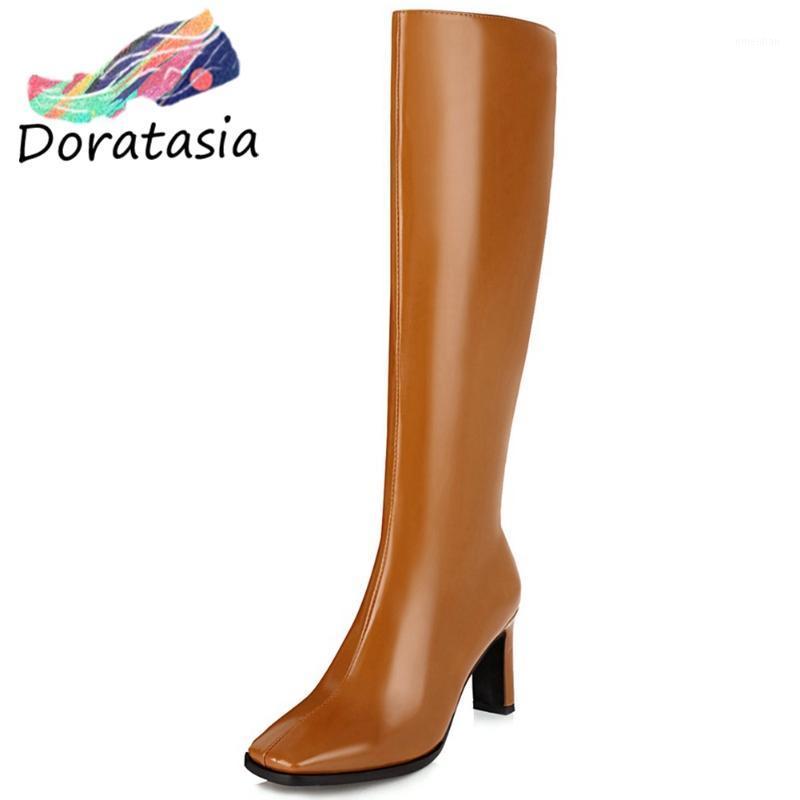 DORATASIA On Sale Women Square Toe Zipper Shoes 2020 Designer Brand Boots Women Fashion High Heels Mid Calf Boots1, White
DORATASIA On Sale Women Square Toe Zipper Shoes 2020 Designer Brand Boots Women Fashion High Heels Mid Calf Boots1, White