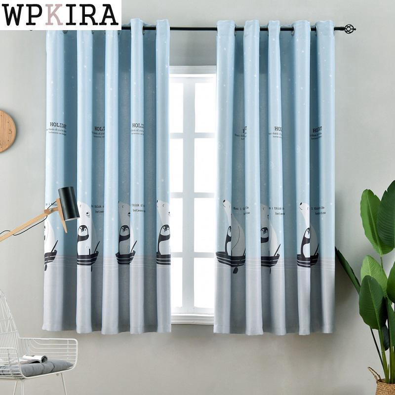 Short Curtain Fabric Half Shading Boy Girl Bedroom Living Room Children Room Bay Window Curtain Drape PC017&30, Color02
Short Curtain Fabric Half Shading Boy Girl Bedroom Living Room Children Room Bay Window Curtain Drape PC017&30, Color02