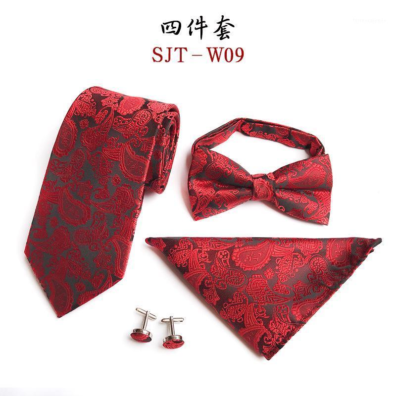 Bow Ties Fashion Waist Flower Men's Tie Pocket Towel Cufflink 4 Sets Business Dress Wedding Accessories Suits Sets1
Bow Ties Fashion Waist Flower Men's Tie Pocket Towel Cufflink 4 Sets Business Dress Wedding Accessories Suits Sets1