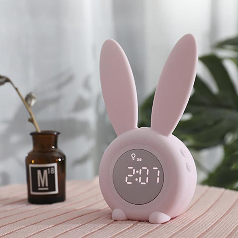 Ear LED Digital Alarm Clock Electronic LED Display Sound Control Night Lamp Desk Clock For Home Decoration CD1
Ear LED Digital Alarm Clock Electronic LED Display Sound Control Night Lamp Desk Clock For Home Decoration CD1