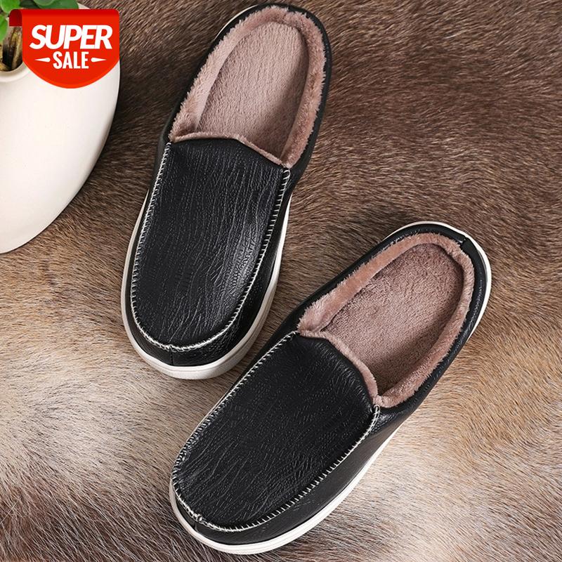 Leather Slippers Women Luxury PU Female Slippers Plush Warm Winter Woman Unisex Indoor Soft Shoes for Home #Xm3D, Black
Leather Slippers Women Luxury PU Female Slippers Plush Warm Winter Woman Unisex Indoor Soft Shoes for Home #Xm3D, Black