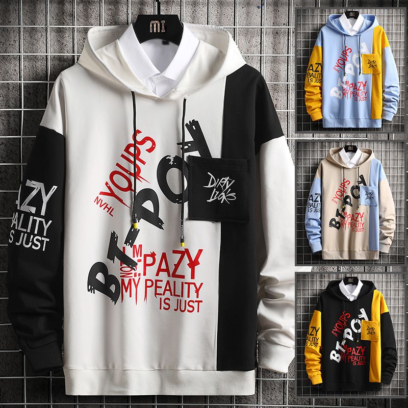 Fashion Men's Hoodies Streetwear England Style Long sleeve pullover Men Sweatshirts Casual Letter Men clothing Hoodies, Black
Fashion Men's Hoodies Streetwear England Style Long sleeve pullover Men Sweatshirts Casual Letter Men clothing Hoodies, Black