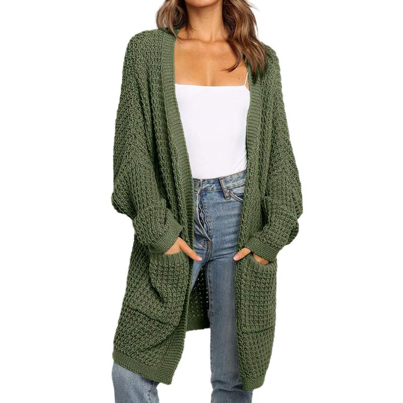 Korean Women' Casual Long Knit Sweater Soft Comfortable Womens Boho Patchwork Loose Thin Cardigan Pockets Sweaters Coat#1116, Army green
Korean Women' Casual Long Knit Sweater Soft Comfortable Womens Boho Patchwork Loose Thin Cardigan Pockets Sweaters Coat#1116, Army green