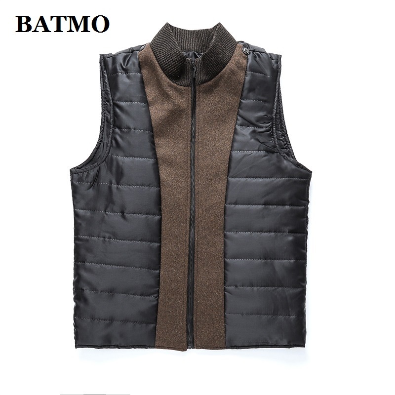 BATMO arrival autumnwinter high quality wool thicked trench coat menmen's wool jackets plus-size M-XXXL AL 02 201222