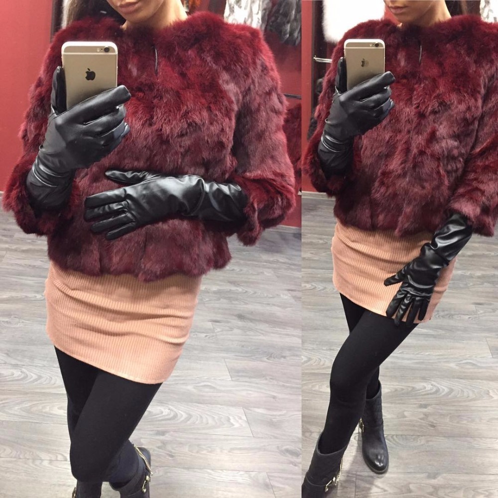 Ethel Anderson Real Rabbit Fur Coat Women's Floral Jacket 3/4 Sleeve Outwear 201016, Beige
Ethel Anderson Real Rabbit Fur Coat Women's Floral Jacket 3/4 Sleeve Outwear 201016, Beige