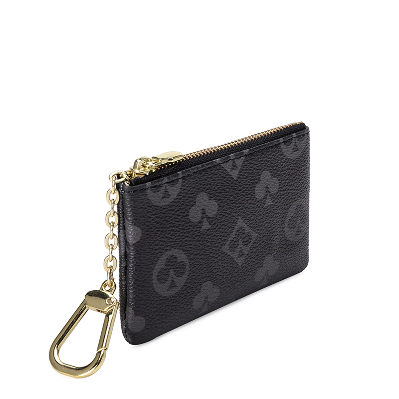 Mini Classical Wallet Purse Brand Designer Zipper Coin Purse Leather Key Bag Unisex Leather Bag KeyChian Purse and Wallet Coin LJ200914