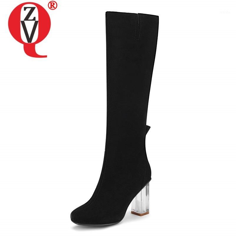 ZVQ woman shoes 2020 winter warm new fashion sexy square toe cow suede high boots outside high heels zipper short plush shoes1, Plush inside black
ZVQ woman shoes 2020 winter warm new fashion sexy square toe cow suede high boots outside high heels zipper short plush shoes1, Plush inside black