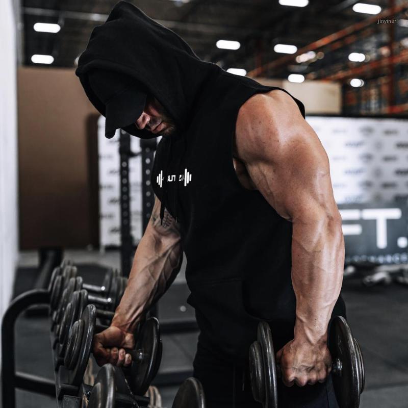 Sport Tank Top Hoodies Men Fitness Bodybuilding Singlets Muscle Sleeveless Shirts Sportwear Male Gym Jerseys Hooded Running Vest1, Black-yellow logo
Sport Tank Top Hoodies Men Fitness Bodybuilding Singlets Muscle Sleeveless Shirts Sportwear Male Gym Jerseys Hooded Running Vest1, Black-yellow logo