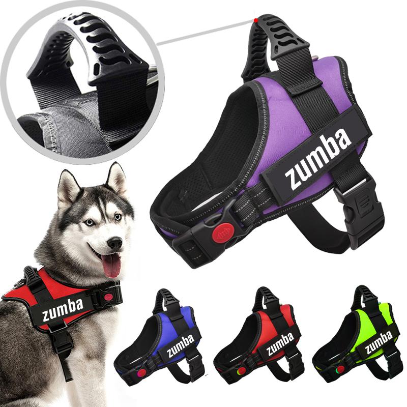 Dog Harness NO PULL Reflective Breathable Adjustable Personalized Small Medium Large Harness Outdoor Walking Dog Supplies
Dog Harness NO PULL Reflective Breathable Adjustable Personalized Small Medium Large Harness Outdoor Walking Dog Supplies