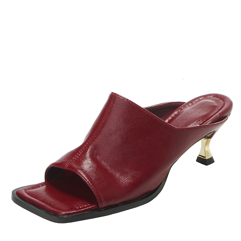 Fashion New Spring Heels Slippers Women Black Red Wine Open Toe Sandals Ladies Flip Flops Sexy Dress Shoe Slides 2s6n, Wine red
Fashion New Spring Heels Slippers Women Black Red Wine Open Toe Sandals Ladies Flip Flops Sexy Dress Shoe Slides 2s6n, Wine red
