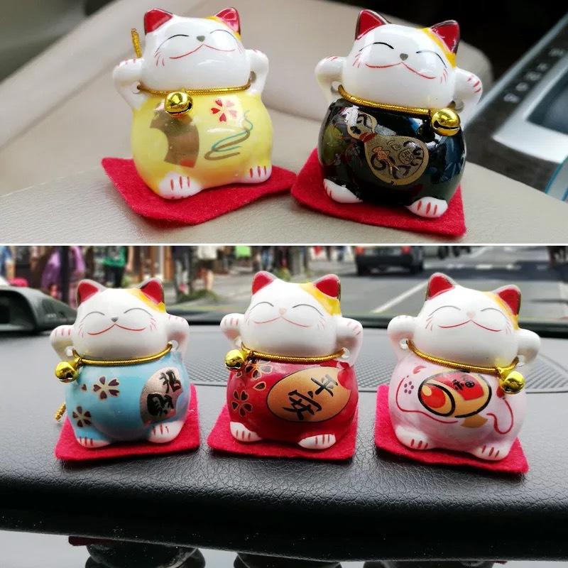 Chinese Lucky Cat Car Decoration Decoration Personality Creative Cute Ceramic Material Crafts Home
Chinese Lucky Cat Car Decoration Decoration Personality Creative Cute Ceramic Material Crafts Home
