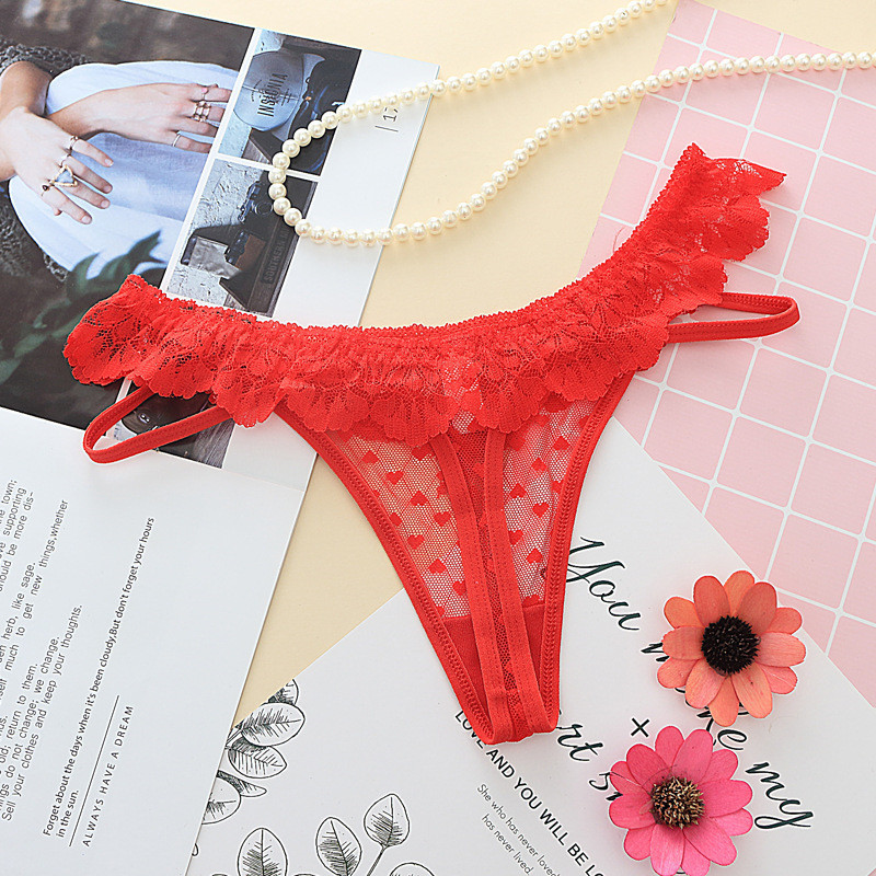 High quality women thongs and g strings 5pcs/lot women's low waist underwear panties ladies ultra thin panties 201112