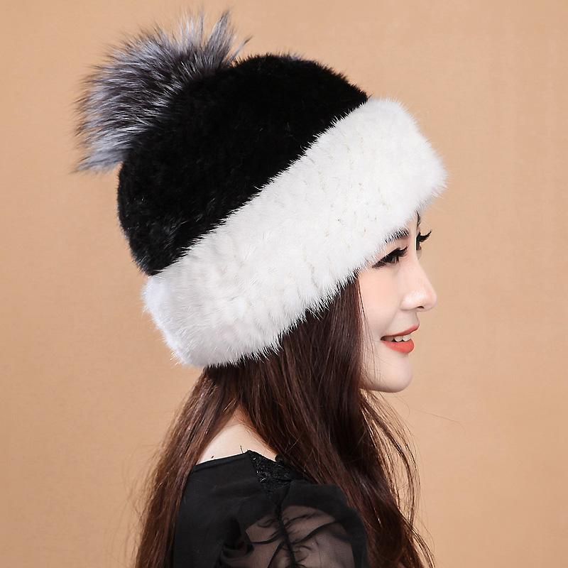 Skin hat Vison of Women Ms. 2020 Fashion Clothing Water Fur Jube Winter Female Warm Fox Hair Ball Auricular Protector
Skin hat Vison of Women Ms. 2020 Fashion Clothing Water Fur Jube Winter Female Warm Fox Hair Ball Auricular Protector
