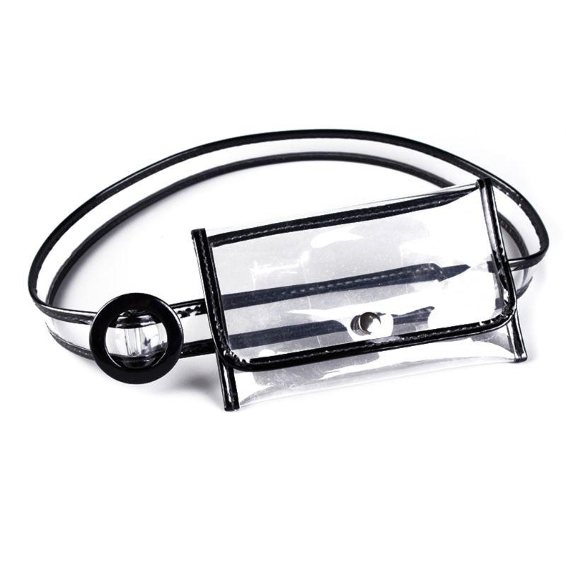 Fashion Transparent Waist Fanny Pack Belt Bag Pouch Travel Hip Bum Bag Women Small Purse, Pink
Fashion Transparent Waist Fanny Pack Belt Bag Pouch Travel Hip Bum Bag Women Small Purse, Pink