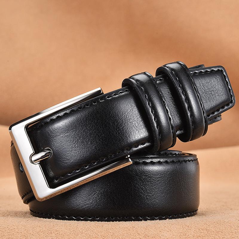 LAUWOO Fashion Men Belts Genuine Leather Luxury Designer Brown Vintage Waist Belt For Jeans Cinturon Cowboy Hombre Dropshipping, Black
LAUWOO Fashion Men Belts Genuine Leather Luxury Designer Brown Vintage Waist Belt For Jeans Cinturon Cowboy Hombre Dropshipping, Black