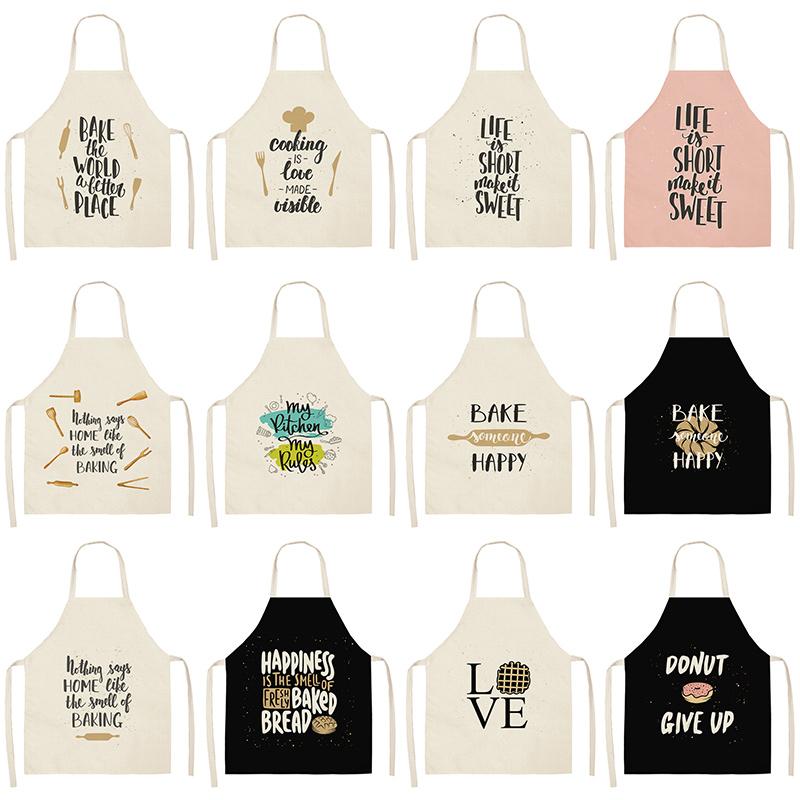 1Pcs Letter Alphabet Kitchen Aprons For Women Cotton Linen Bibs Household Cleaning Pinafore Home Cooking Apron 47x38cm
1Pcs Letter Alphabet Kitchen Aprons For Women Cotton Linen Bibs Household Cleaning Pinafore Home Cooking Apron 47x38cm