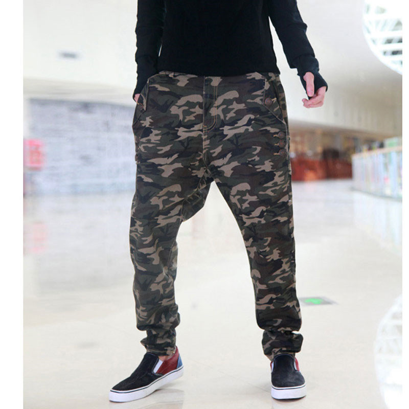 2020 Brim New Military Camouflage Loose Hip Hop Men's Crossed Taped Feet Casual Hare Pants 1tqt
2020 Brim New Military Camouflage Loose Hip Hop Men's Crossed Taped Feet Casual Hare Pants 1tqt