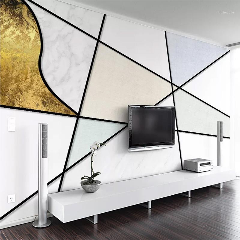 Custom Mural Wallpaper 3D Stereo Line Geometry Texture Wall Painting Living Room TV Sofa Home Decor Papel De Parede Sala1, As pic
Custom Mural Wallpaper 3D Stereo Line Geometry Texture Wall Painting Living Room TV Sofa Home Decor Papel De Parede Sala1, As pic