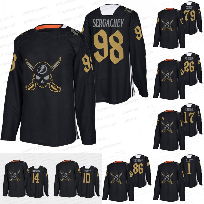 88 Andrei Vasilevskiy Jersey Lightning 2022 Pirate-themed Warmup Black Gasparilla inspired Jerseys Steven Stamkos Brayden Hedman McDonagh Nikita Kucherov, Custom
88 Andrei Vasilevskiy Jersey Lightning 2022 Pirate-themed Warmup Black Gasparilla inspired Jerseys Steven Stamkos Brayden Hedman McDonagh Nikita Kucherov, Custom