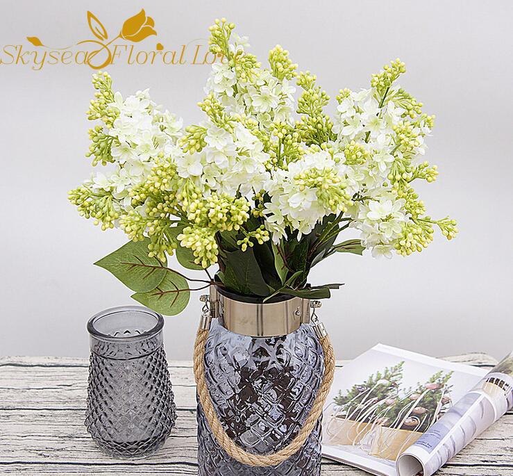 Artificial flower arrangements single beautiful Lilac flowers decoration wedding/home decorative flowers, Blue
Artificial flower arrangements single beautiful Lilac flowers decoration wedding/home decorative flowers, Blue