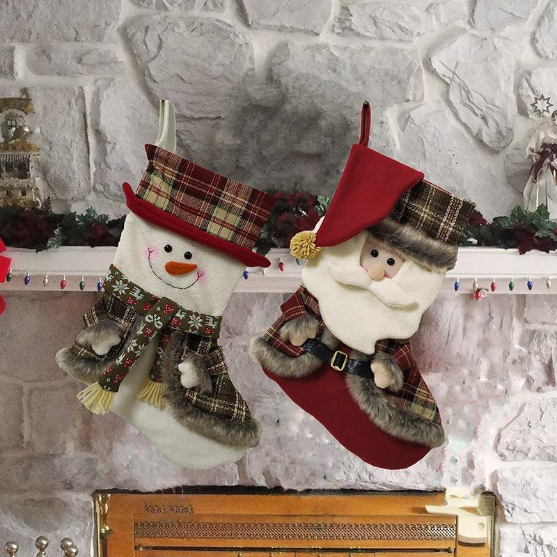 2 Pcs Classic Christmas Stockings Santa Snowman Xmas Decor Party Favor for Christmas Party Decorations1
2 Pcs Classic Christmas Stockings Santa Snowman Xmas Decor Party Favor for Christmas Party Decorations1