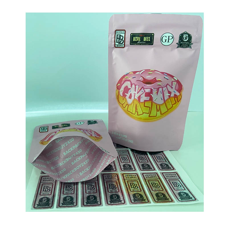 Backpack boyz Cake mix 420 packing bags smell proof bags resealable ziplock with holographic stickers for dry herb flower
Backpack boyz Cake mix 420 packing bags smell proof bags resealable ziplock with holographic stickers for dry herb flower