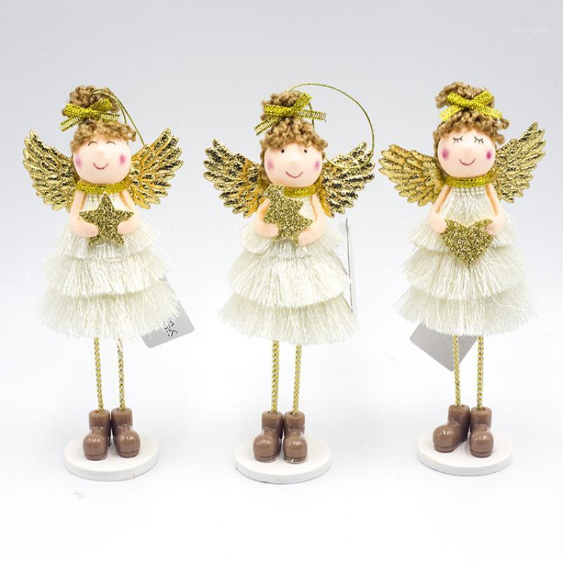 Christmas Decorations For Home Christmas Cute Angel New Year Decoration Golden Wing Angel Tree Pendant SA2821
Christmas Decorations For Home Christmas Cute Angel New Year Decoration Golden Wing Angel Tree Pendant SA2821