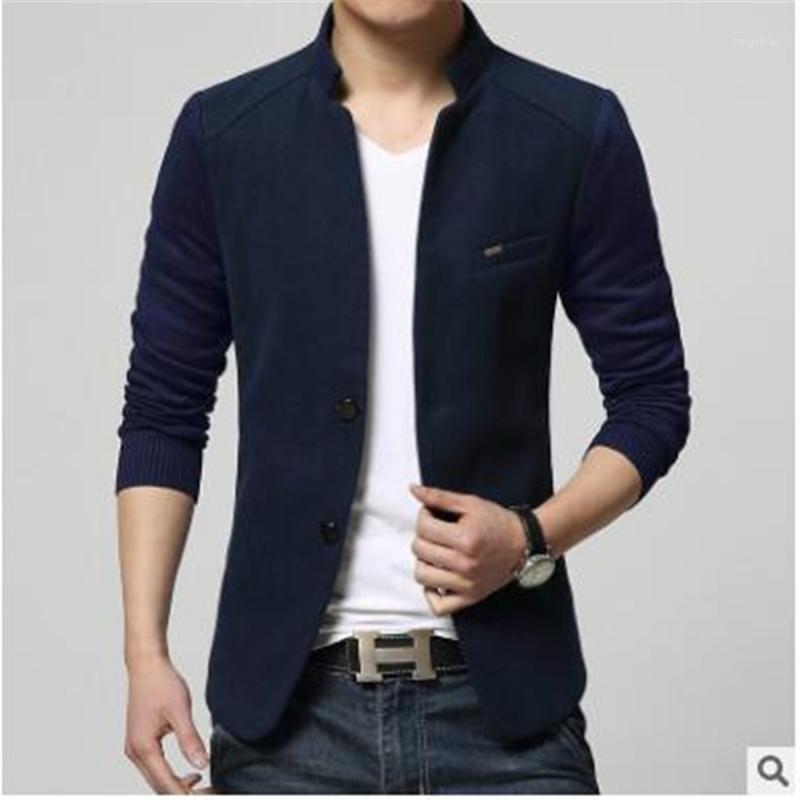 Men's Wool & Blends High Quality 2021 Fashion Outerwear Men's Mandarin Collar Pure Color Patchwork Woollen Overcoat Casual Suit Jacket1
Men's Wool & Blends High Quality 2021 Fashion Outerwear Men's Mandarin Collar Pure Color Patchwork Woollen Overcoat Casual Suit Jacket1