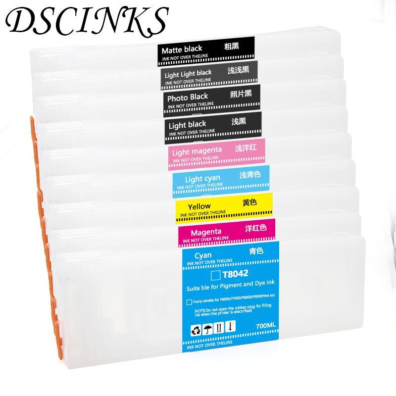 T8043 T8044 T8045 T8046 T8047 T8048 T8049 T804A T804B Refillable Cartridge For P7000 P9000 Printer With Chip1 Ink Cartridges
T8043 T8044 T8045 T8046 T8047 T8048 T8049 T804A T804B Refillable Cartridge For P7000 P9000 Printer With Chip1 Ink Cartridges