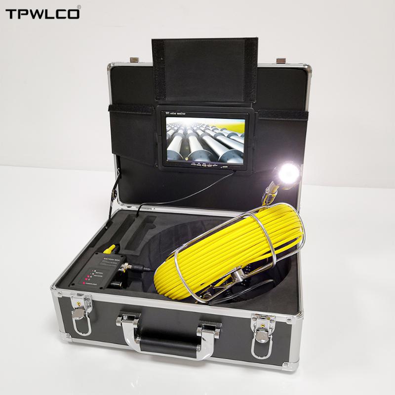 7Inch 20M Cable Drain Sewer Pipeline Camera Inspection HD 720P Pipe Endoscope Video Camera Cleaner Equipment
7Inch 20M Cable Drain Sewer Pipeline Camera Inspection HD 720P Pipe Endoscope Video Camera Cleaner Equipment